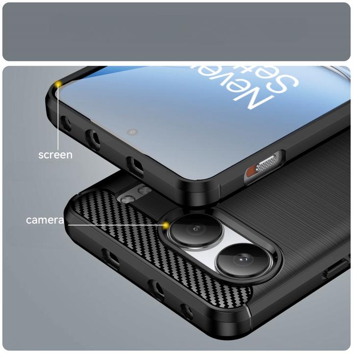 Produktbild Cover-Discount OnePlus Nord 4 - Metall Carbon Look Hülle (OnePlus Nord 4)