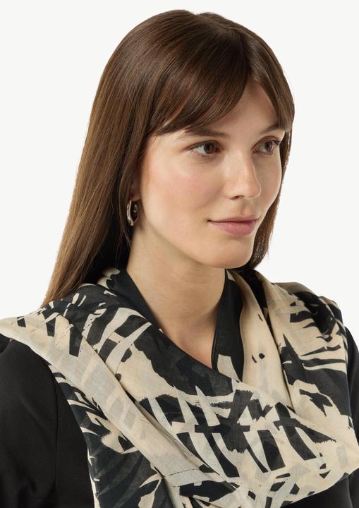 Image du produit Comma Tuch Schal mit floralem Muster aus Modalmix