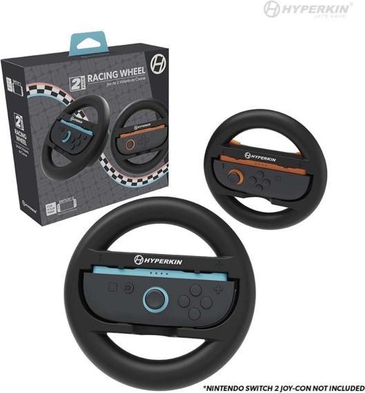 Actual product image Hyperkin Rennlenkrad Armor3 schwarz Switch2 (Switch, Switch Lite)