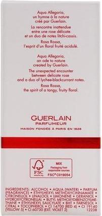 Actual product image Guerlain Aqua Allegoria Rosa Rossa (Eau de toilette, 125 ml)