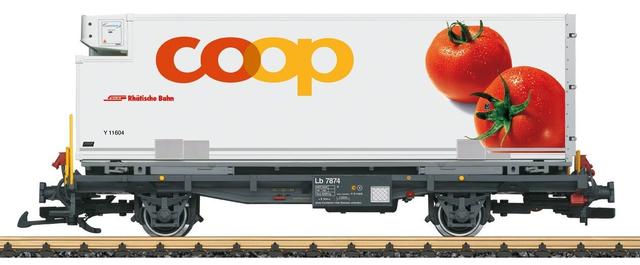 LGB RhB Containerwagen Coop Tomaten