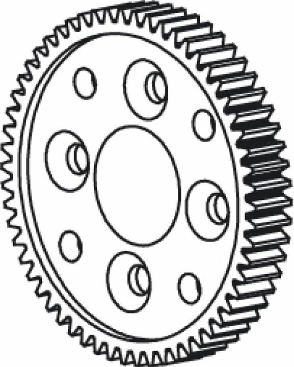 Produktbild Jamara Hauptzahnrad Toxic-Akron 65T