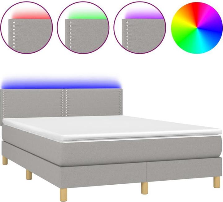 Produktbild vidaXL Boxspringbett (140 x 200 cm)