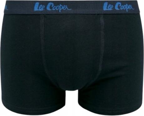 Immagine prodotto Lee Cooper Herren Boxershorts Duobox Schwarz/Marineblau (L)
