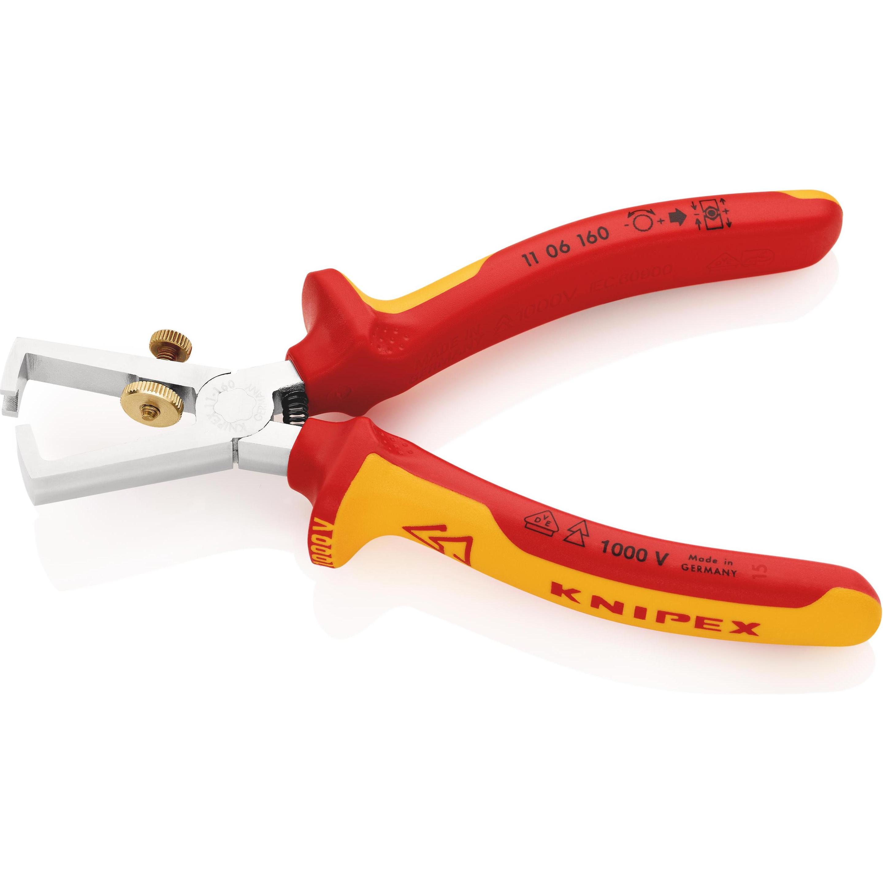 Knipex, Zange, Abisolierzange (160 mm)