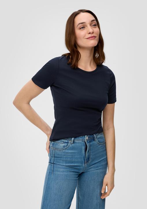 Actual product image S.Oliver T-Shirt Jerseyshirt mit Rundhalsausschnitt (48)