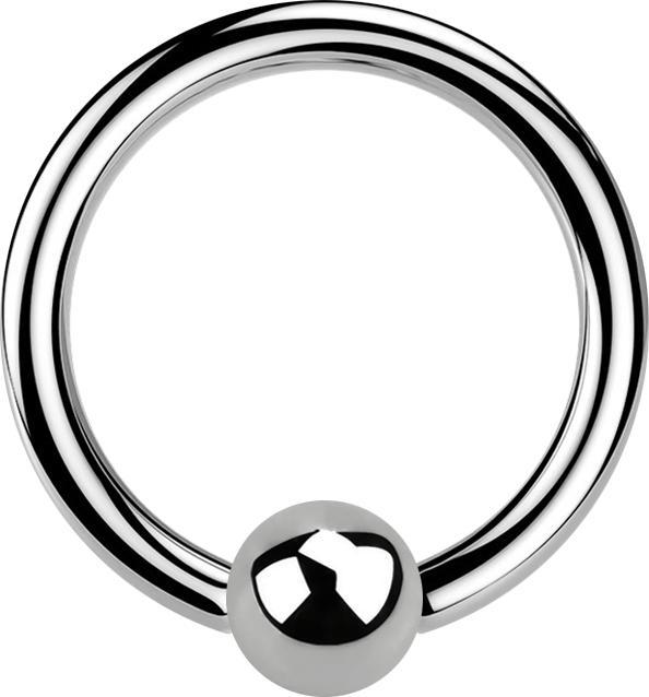 Produktbild Star Piercing Steriler Micro Ball Closure Ring silber (ohne Messing, Titan)