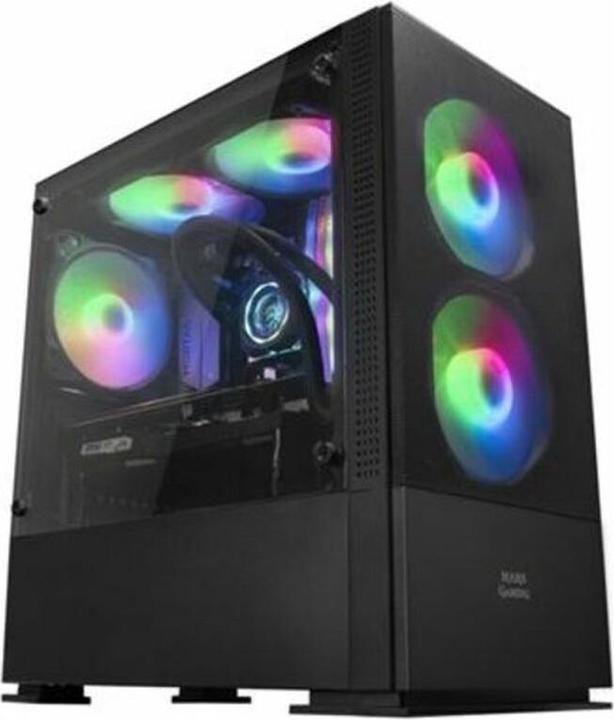 Produktbild Mars Gaming Boitier Mini Tour Micro Atx Mcz RGB Avec Panneau Vitré (Blanc) (mATX, Mini-ITX)