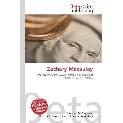 Thumbnail - Zachary Macaulay, Sachbücher