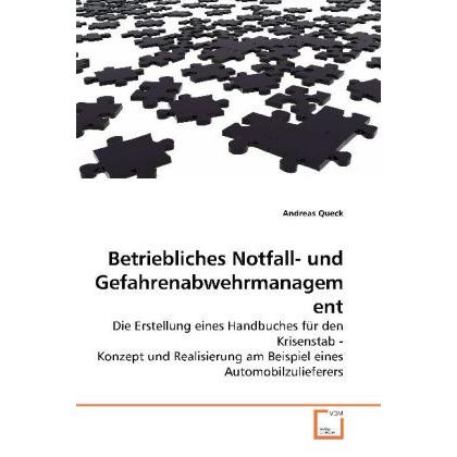 Betriebliches Notfall- und Gefahrenabwehrmanagement, Fachbücher