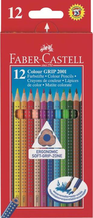 Image du produit Faber-Castell poignée de couleur (12x)