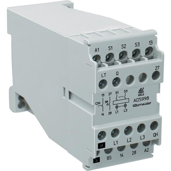 Dold AD5998 AC 50/60Hz 230V Relè di segnalazione guasti 0032367 - Relè di segnalazione guasti AD 5998, Relais