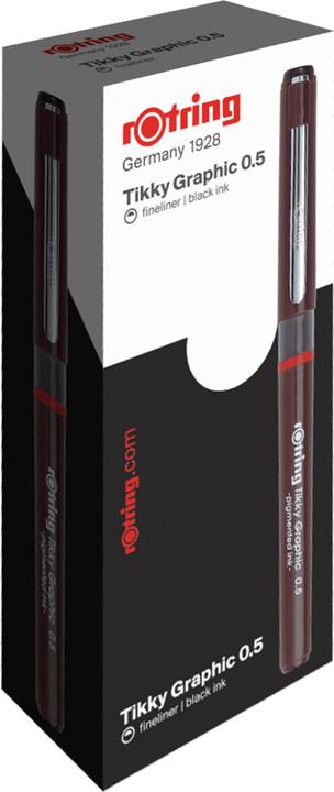 Actual product image Rotring Tikky Graphic (Black, 1 x)