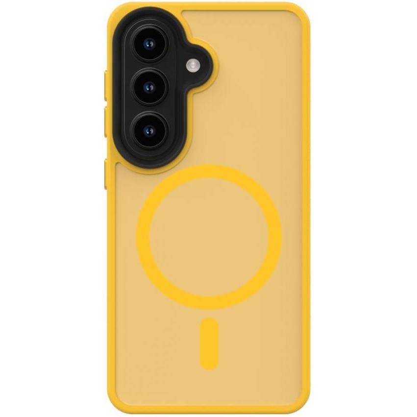 Evelatus Back panel cover Samsung Galaxy S26 Hybrid Case with Magnetic PC+TPU Orange (Samsung Galaxy S26), Cover smartphone, Arancia