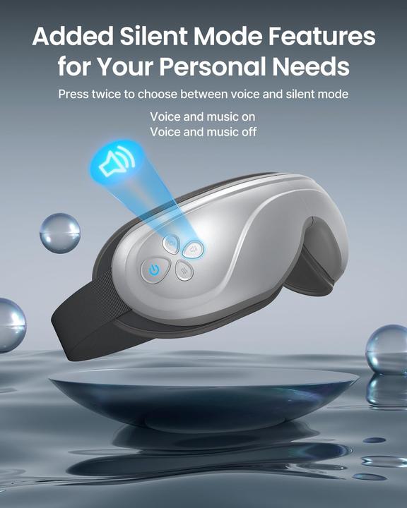 Actual product image Renpho Eyeris 2 Extended Eye Massager with Heat and Vibration