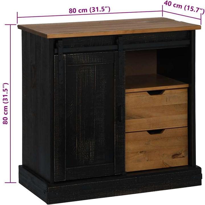 Produktbild vidaXL Sideboard (80 x 40 x 80 cm)