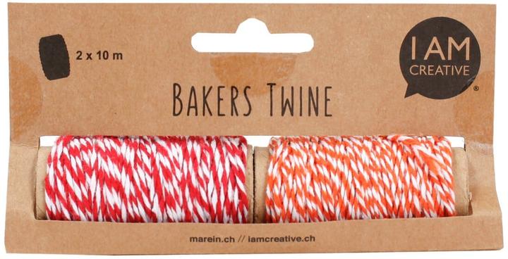 I Am Creative Baker's twine (Gift ribbon, 2 x)