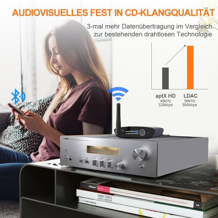 Actual product image 1Mii HiFi Bluetooth Musikempfänger DS200Pro mit LDAC und aptX HD (Receiver)