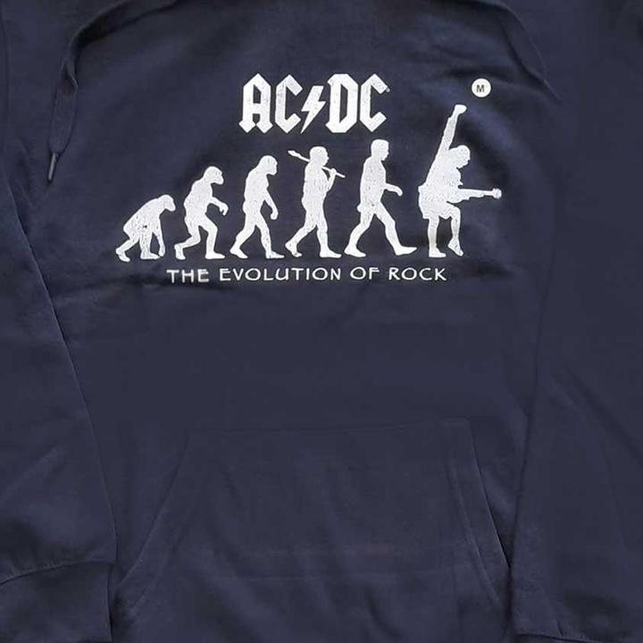 Image du produit AC/DC Sweat à capuche The Evolution of Rock à enfiler (M)
