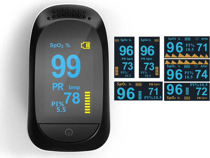 Actual product image Rotel Pulse oximeter