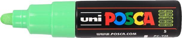 Actual product image Posca Medium marker PC-7M (Light green, 5.50 mm, 1 x)