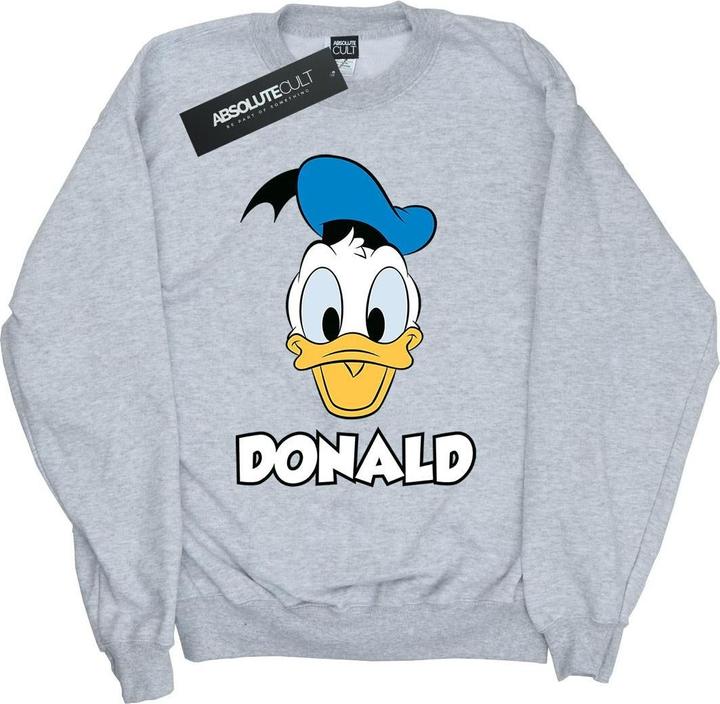 Produktbild Disney Donald Duck Face Sweatshirt Mädchen (152, 158)