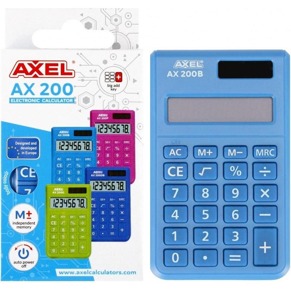 Axel & Ash, Calcolatrice, Axel AX-200B Taschenrechner