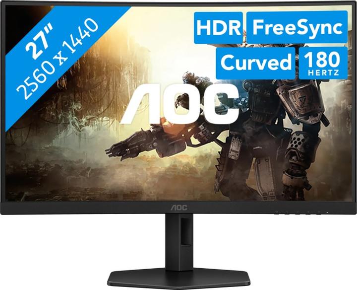 Produktbild AOC CQ27G4X (2560 x 1440 Pixel, 27")