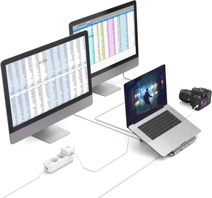 Actual product image Hama Notebook Stand 12in1 (USB-C, 1 portion)