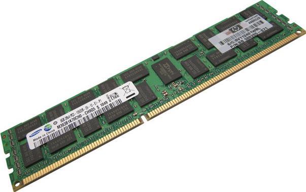 Produktbild HPE 8 GB PC3-10600 (DDR3-1333) x1 (1 x 8GB, 1333 MHz, DDR3-RAM, DIMM)