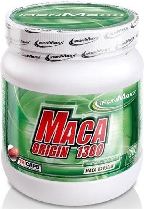 IronMaxx Maca Origin 1300 Tricaps (260 capsules of 1460mg (Tricaps) (260 pcs., Capsules)