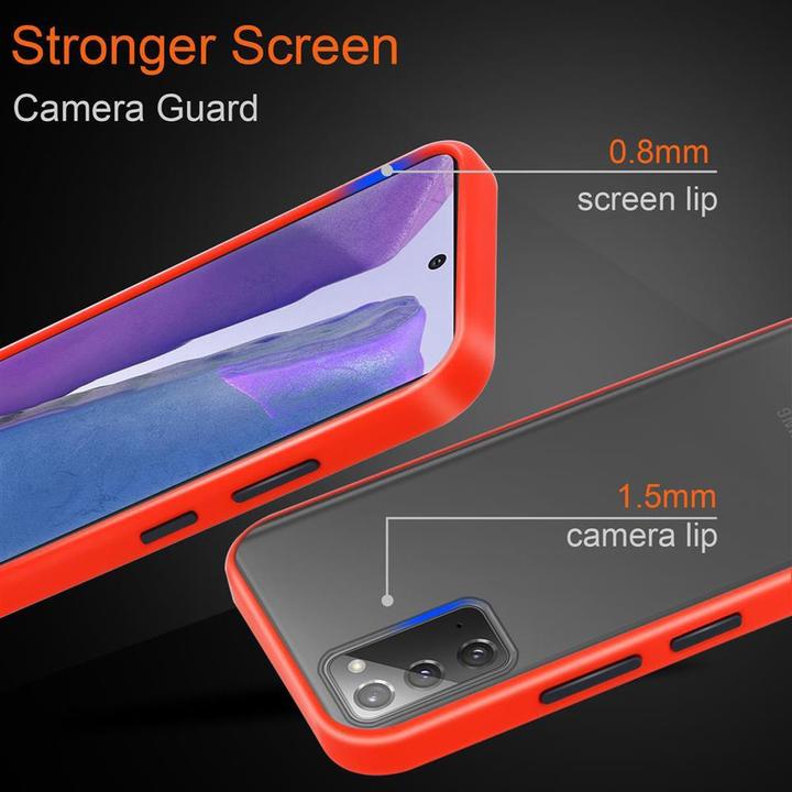Productafbeelding Cadorabo Hybride matte hoes (Samsung Galaxy Note 20)