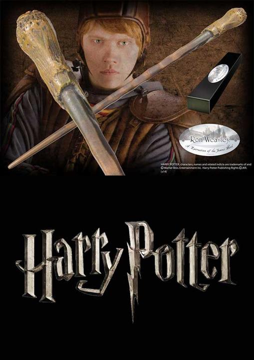 Produktbild Noble Collection Harry Potter Zauberstab Ron Weasley (Charakter-Edition)