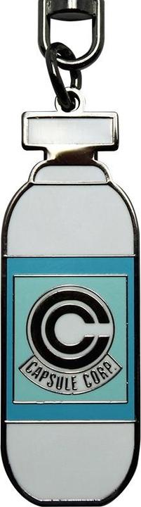 Actual product image ABYstyle DRAGON BALL - Porte-Cles Metal - Capsule Corp