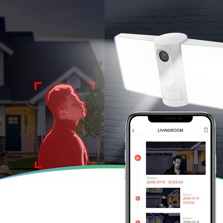 Laxihub F1 Floodlight camera buy at Digitec