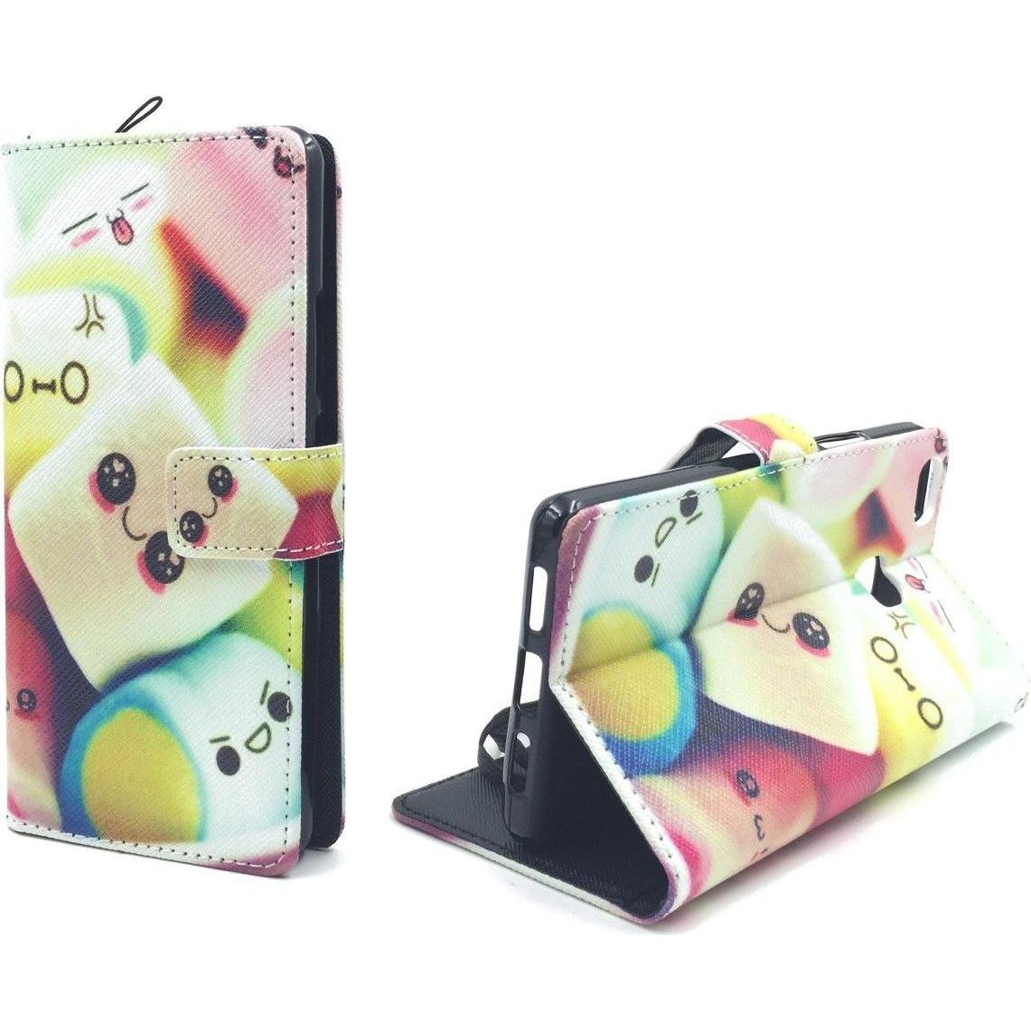 König Design Schutz Handy Hülle für Huawei P9 Lite Case Cover Tasche Wallet Etui Handyhülle (Huawei P9 Lite), Smartphone...