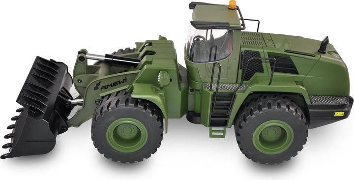 Immagine prodotto Amewi PALA G485E ME MILITARY 1:14, PEZZO IN METALLO, 10 CANALI, RTR (RTR pronto all'uso)