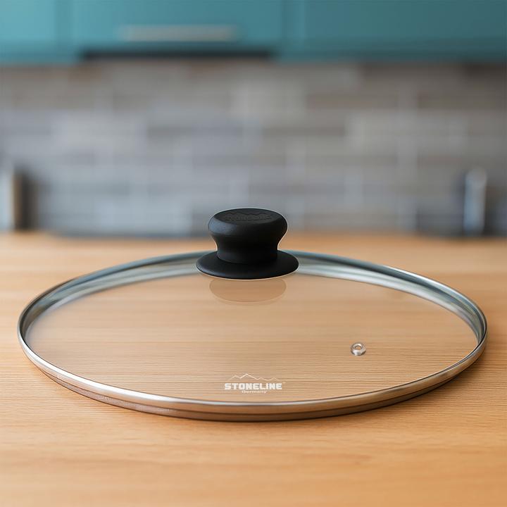 Actual product image Stoneline Glass lid 28 cm (28 cm, Glass)