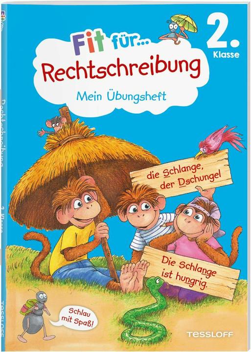 Productafbeelding Tessloff Fit für Rechtschreibung 2. Klasse. Mein Übungsheft (Duits, Guido Wandrey, Sonja Reichert, 2024)