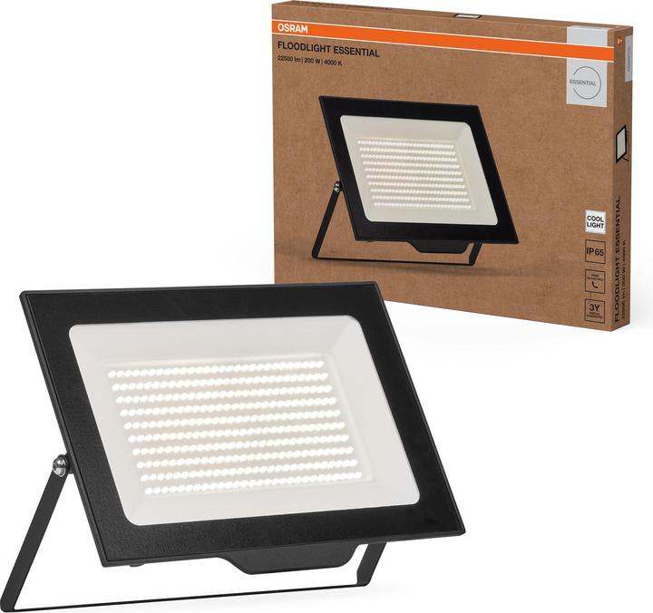 Actual product image Osram Floodlight Essential 200W 4000K 4099854429675 LED-Aussenstrahler 200.00 W (20000 lm, IP65)