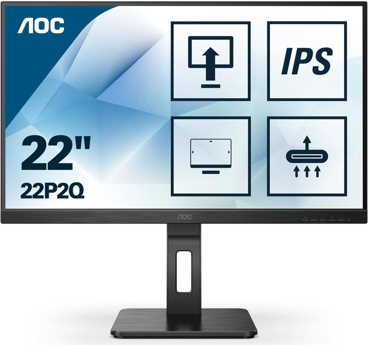Actual product image AOC 22P2Q (1920 x 1080 pixels, 21.50")