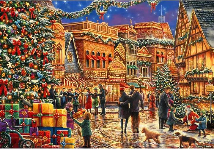 Immagine prodotto Bluebird Natale in piazza (1000 pezzi)