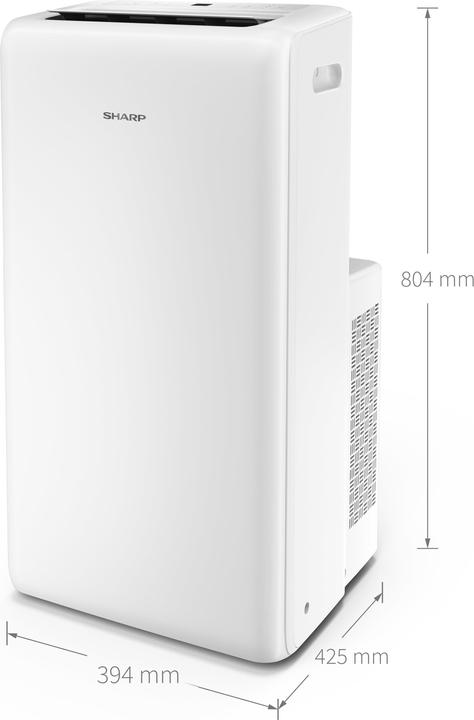 Actual product image Sharp Air conditioning UL-C12EA-W Suitable for rooms up to 40-57 m³, Number of speeds 3, Fan function, Whi (36 m², 12010 BTU/h)
