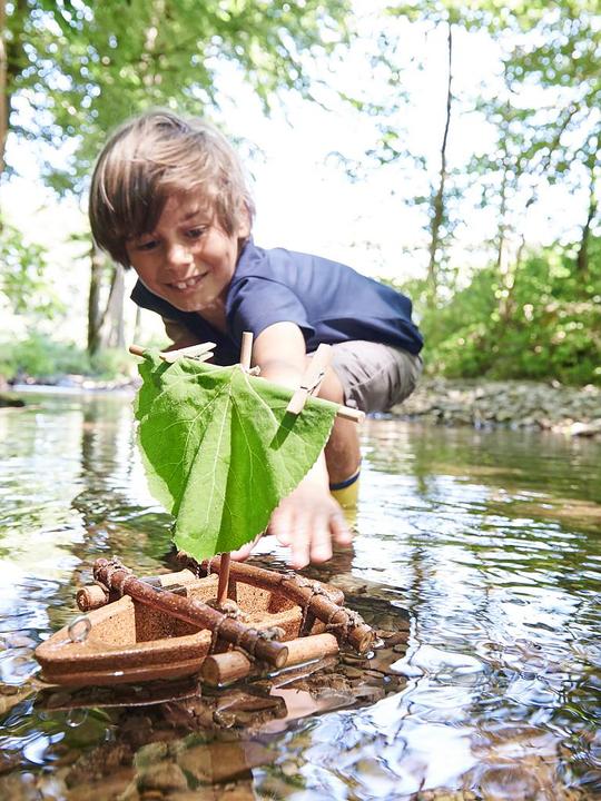 Actual product image Haba Cork boat kit