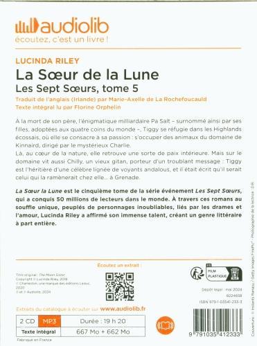Image du produit Les sept soeurs. Tome 5 : La soeur de la lune (Riley Lucinda, Français)