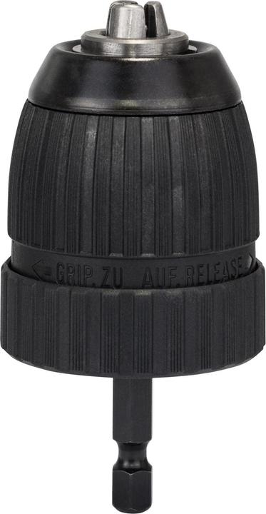 Bosch Professional Zubehör Keyless drill chuck up to 10 mm, 1 - 10 mm, 1/4-inch hexagonal shank