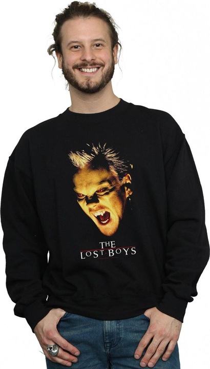 Actual product image The Lost Boys Mens David Snarl Colour Sweatshirt (5XL)