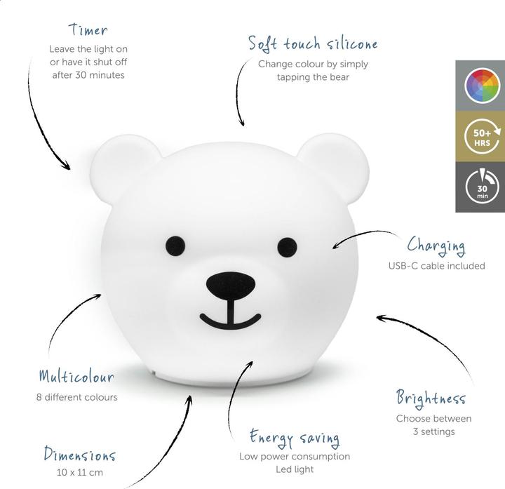 Image du produit ZaZu BOR the Bear Multicolor