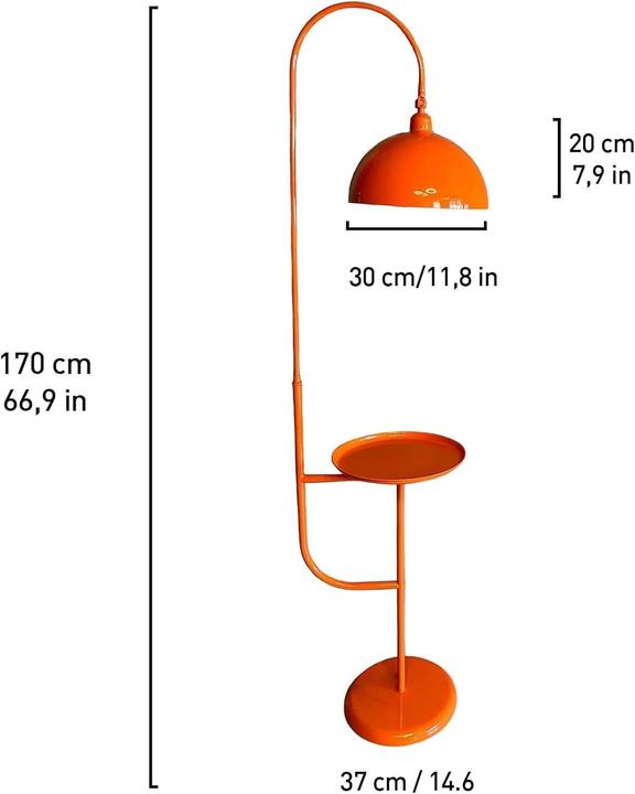 Produktbild Bamyum Gorkiede Stehlampe Orange (E27)