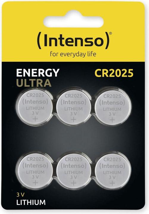 Produktbild Intenso Lithium-Knopfzellen-Set CR2025, 60er-Set (60 Stk., CR2025)